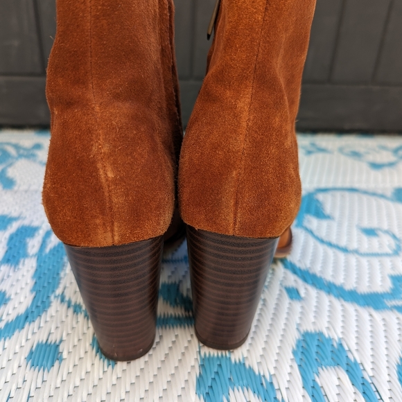 Sam Edelman Suede Ankle Booties - Picture 3 of 7